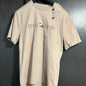 Tommy Hilfiger Light Tan Short Sleeve Tee